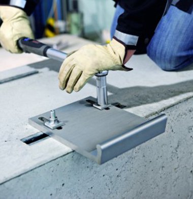 C型聯接預埋槽系統